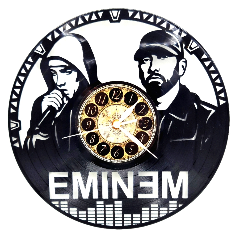 EMINEM vinyl record clock rap lover gift